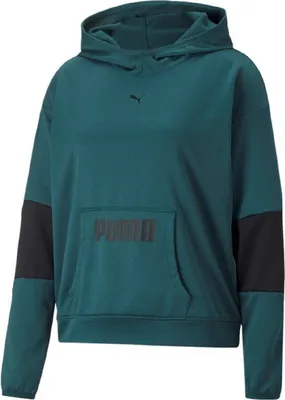 Immagine prodotto di Felpa Puma TRAIN ALL DAY, colore verde varsity, taglia M