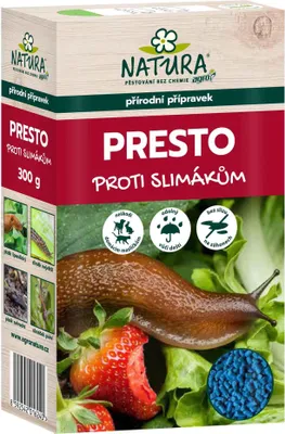 Obrázok produktu pre NATURA PRESTO Prírodný prípravok na slimáky a ulitníky 300g