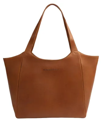 Produktbild von The Chesterfield Brand Schultertasche Laptoptasche mit Laptopfach Mireya Shopper Cognac hellbraun