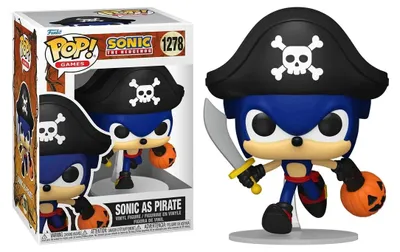 Obrázek produktu pro Funko POP! Sonic The Hedgehog Sonic As Pirate 1278