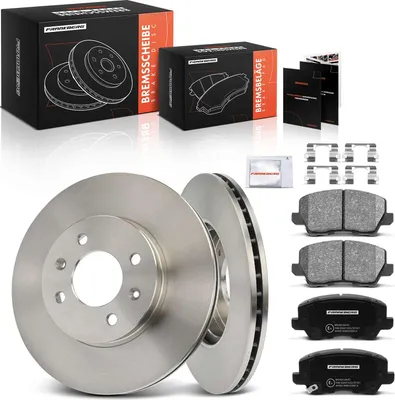 Image de Frankberg 2x disques de frein 4x plaquettes de frein avant pour KIA Picanto JA 1.0L 1.2L année à partir de 2017