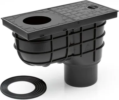 Produktbild von Dachrinnenablauf Regensinkkasten Regenrohrablauf Sinkkasten 325 F