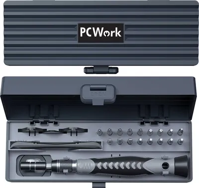 Produktbild von PCWork, PCW08H, Präzisions-Schraubendreher Set, 25 Teile