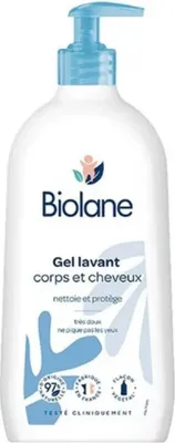 Immagine prodotto di Gel detergente per corpo e capelli Biolane Gel Lavant, 750 ml