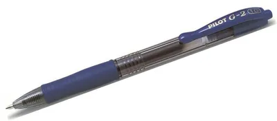 Produktbild von Gelschreiber G2-10 Klassik 0,6 blau Packung mit 12 Stück