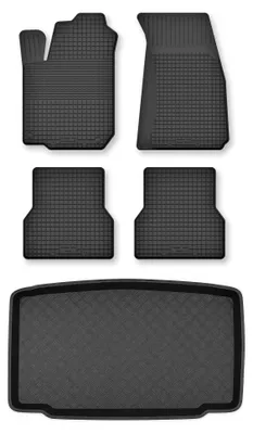 Immagine prodotto di Tappetini a vasca + bagagliaio per Renault Modus 2004-2008 5 pezzi