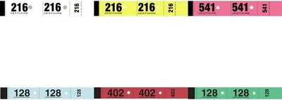 Produktbild von #20xELVE Garderobenblock, 50 Blatt mit 3 Coupons, grün