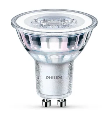 Produktbild von Philips Spot PAR16 GU10 x6, 50 W, 4,6 W, 50 W, GU10, 390 lm, 15000 h, Kaltweiße