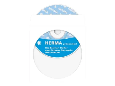 Obrázek produktu pro HERMA CD-/DVD-Hülle - weiß