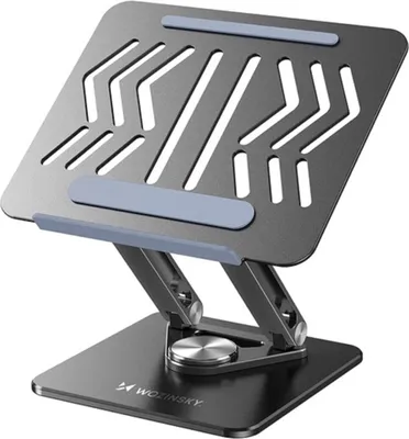 Produktbild von Wozinsky WRS-CPY84SB, Laptop- & Tablet-Ständer, Schwarz, Aluminium, Stahl, 43,9 cm (17.3"), 250 mm, 60 mm