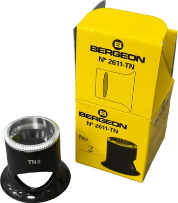 Zdjęcie produktu dla Bergeon 2611-TN 5x Okulary do Obróbki Zegarek Biconwex Air