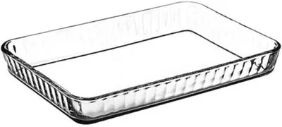 Produktbild von Famanu Glasschale mit Griff - 400 x 270 mm