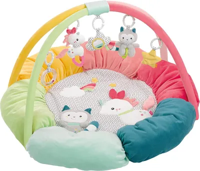 Productafbeelding van D-Activity-Nest Aiko & Yuki - Besonders weich gepolstert für besten Komfort - Spielspaß für Babys und Kleinkinder ab 0+ Monaten