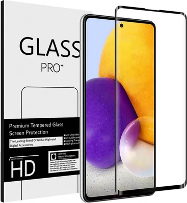 Produktbild von Full Screen Panzerglas für Samsung Galaxy A52 5G Schutzfolie Glas Folie Vollbild Panzerfolie