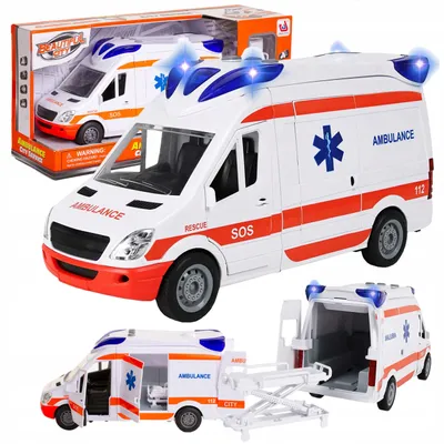 Produktbild von Doris Ambulans Spielzeug Krankenwagen mit Licht und Ton
