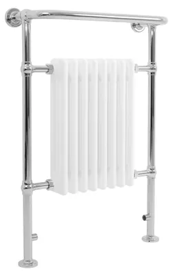 Image de Radiateur sèche-serviettes classique – 950 mm x 660 mm – Blanc
