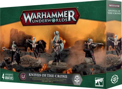 Zdjęcie produktu dla Gra planszowa Warhammer Underworlds - Knives of The Crone (4 figurky) (rozszerzenie)