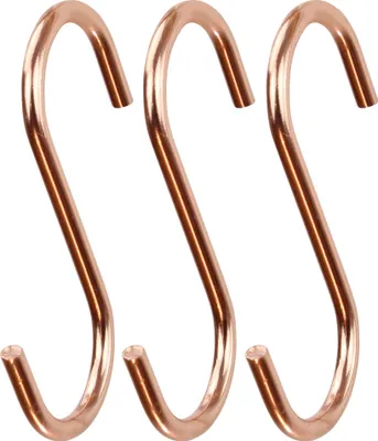 Immagine prodotto di Natural Goods Berlin S appendiabiti, ganci per appendiabiti rotondi e quadrati, oro rosa, 3 pezzi