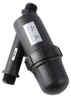 Image de Filtre à eau, filtration à 120 mailles, tamis en acier inoxydable, 120 mailles, couleur noire