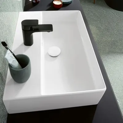 Produktbild von Villeroy & Boch Memento 2.0 Waschtisch 50 cm mit 1 Hahnloch, mit Überlauf