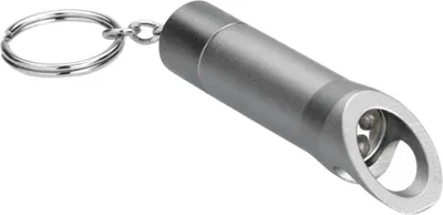 Produktbild von MidOcean - Taschenlampen-Schlüsselanhänger "Litop" MO1257 (Einheitsgröße) (Stein Grau)