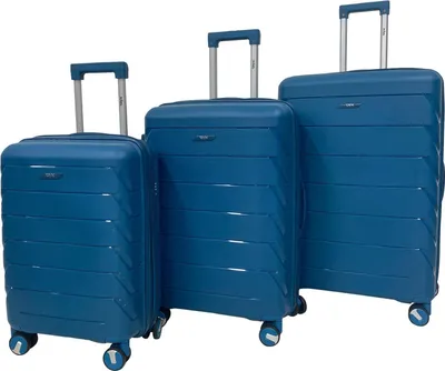 Produktbild von DYX 4 Rollen Trolley 3er Set S/M/L Washington petrol : petrol Farbe vom Hersteller: petrol