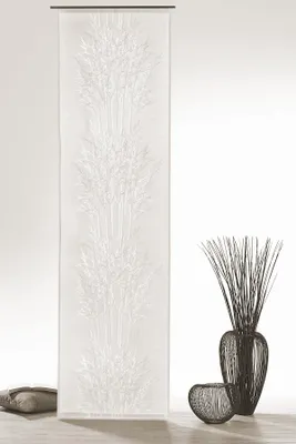 Obrázek produktu pro Heimtexland Plisé záclona Natural Living Posuvná záclona včetně příslušenství Průsvitná Vypalovaná Webstore Záclona VxŠ 245x60 cm Typ326 přírodní