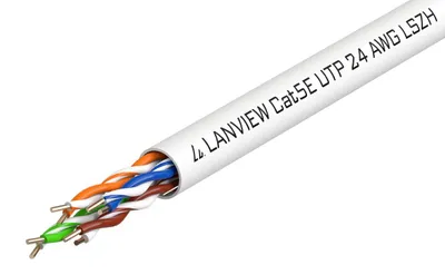 Productafbeelding van Lanview CAT 5E UTP, 305 meter