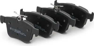 Produktbild von BLUE PRINT Bremsbeläge Satz Hinten für VW Golf VII Schrägheck (5G1, BQ1, BE1, BE2) ADV184243