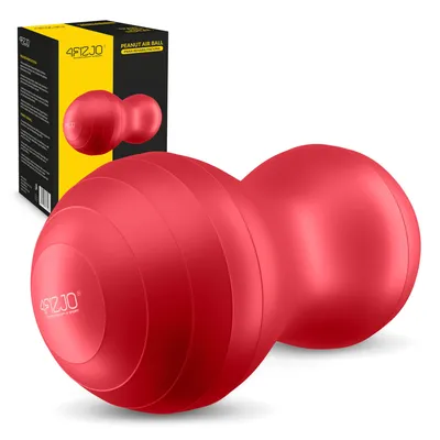 Produktbild von 4FIZJO Gymnastikball Peanut, Erdnussball für Fitness & Reha, rot