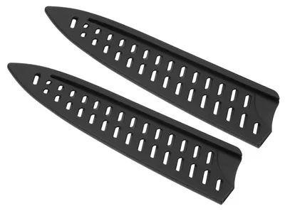 Messerschutz für Kochmesser, 20,3 cm, 2 Stück, PP, schwarz