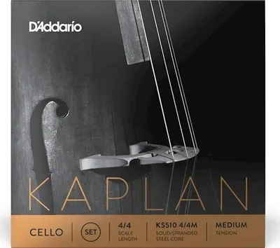 Obrázok produktu pre D'Addario KS510 4/4M, Violončelo, Oceľ, Klasická, 4 kusov