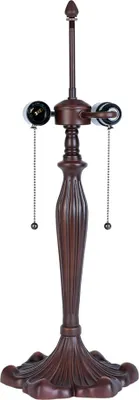 Immagine prodotto di Clayre & Eef lampada base tavolo Tiffany Ø 23x62 cm plastica marrone