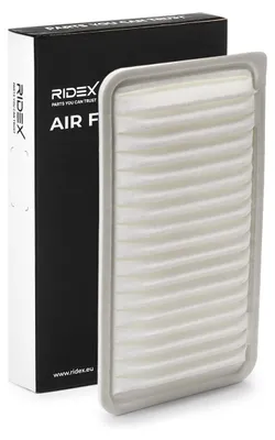 Produktbild von Luftfilter RIDEX 8A0044 für TOYOTA AVENSIS Kombi (T25) Filtereinsatz Umluftfilter