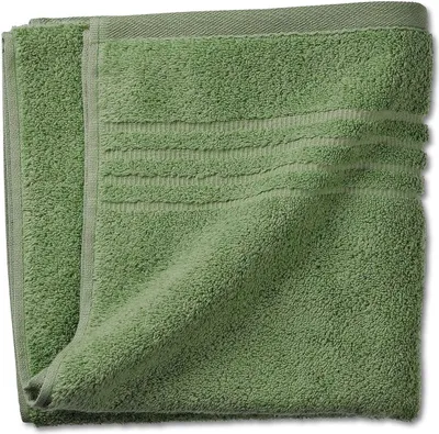 Produktbild von Leonora Handdoek Moss Green 50x100 cm