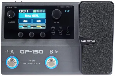 Zdjęcie produktu dla Multiefekt gitarowy Valeton GP-150?
