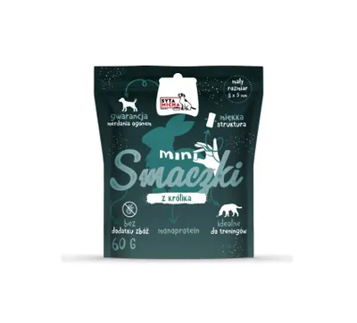 Immagine prodotto di Mini bocconcini per cani con coniglio