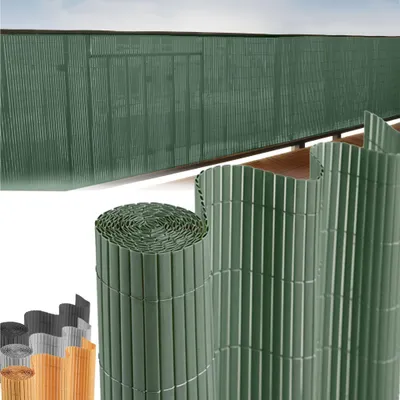 Produktbild von Zaun Ence DF13, PVC 1000 mm, L-3 m, grün, 1300g/m2, UV