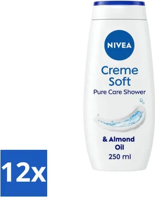 Immagine prodotto di NIVEA Crema Doccia Soft 250 ml - Confezione risparmio - 12 pezzi