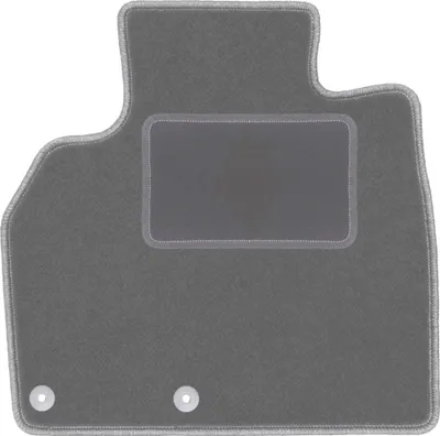 Immagine prodotto di Tappetino conducente in velluto grafite compatibile con Renault Espace IV (2002-2012, 7 posti) – con fissaggi – su misura