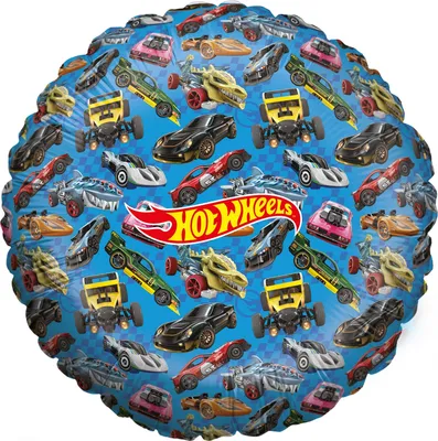 Produktbild von Folienballon Hot Wheels Ø 45 cm