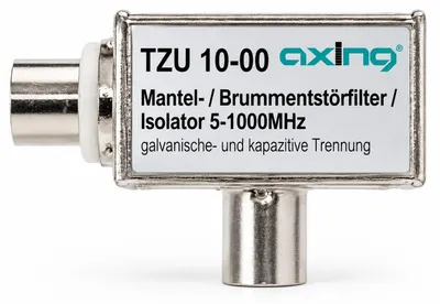 Productafbeelding van 10-00 mantelstroomfilter/bromontstoringsfilter voor kabeltelevisie en radio