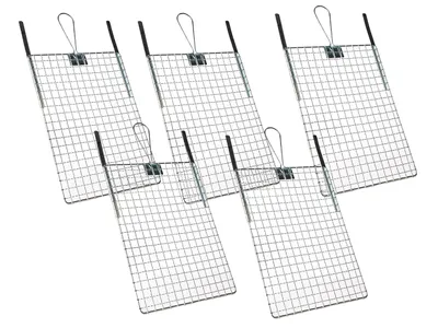 Produktbild von Abstreifgitter Metall 5er Pack - 26 x 30 cm, groß