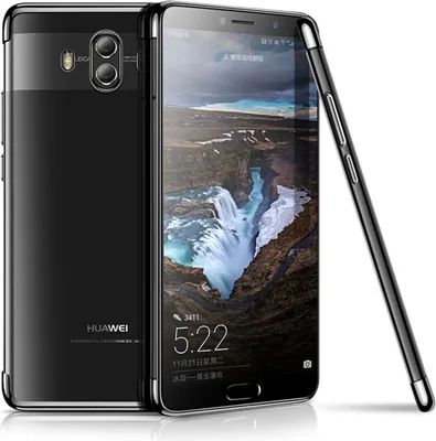 Produktbild von Handy Hülle Schutz Case für Huawei Mate 10 Lite Durchsichtig Transparent Schwarz