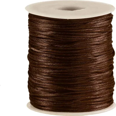 Produktbild von Satinschnur 80m x 1mm Flechtschnur Kumihimo Bastelschnur Geschenkschnur