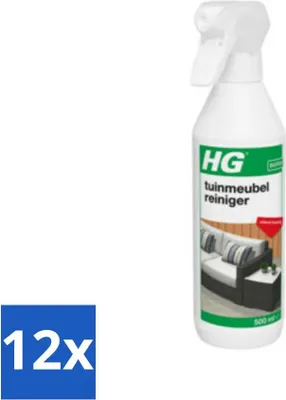 Produktbild von HG Gartenmöbelreiniger 500 ml - Vorteilspack - 12 Stücke