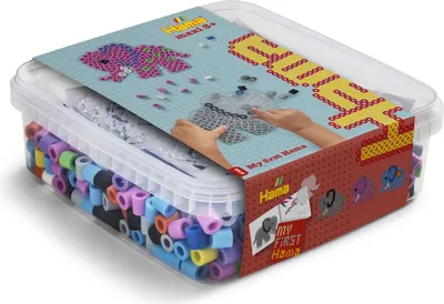 Produktbild von Hama Box Elefant Maxi-Bügelperlen