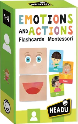 Zdjęcie produktu dla Headu flashcards Emocje i dziaania (pl)