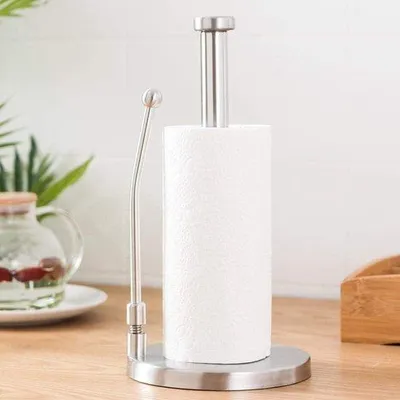Immagine prodotto di Supporto in acciaio inossidabile per panni per la pulizia in cucina e in bagno - Accessori per elettrodomestici