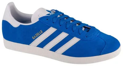 Produktbild von Adidas - Herren Sneaker "Gazelle", Leder PP5153 (45,5 EU) (Blau/Weiß)